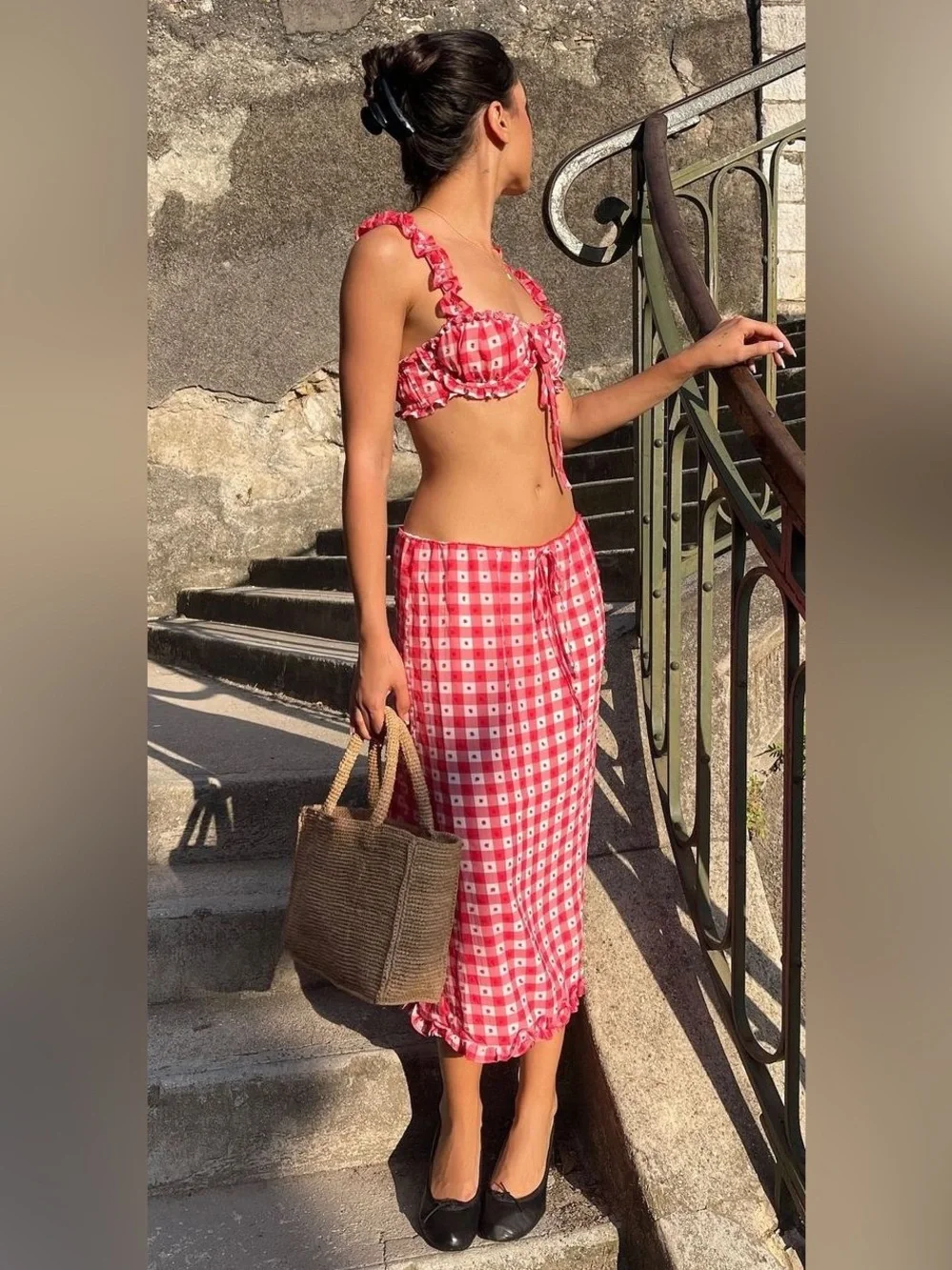 For love and lemons Gingham set